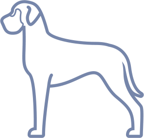 Giant dog icon